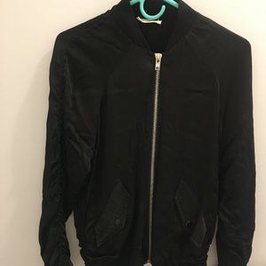 Black Bomber Jacket